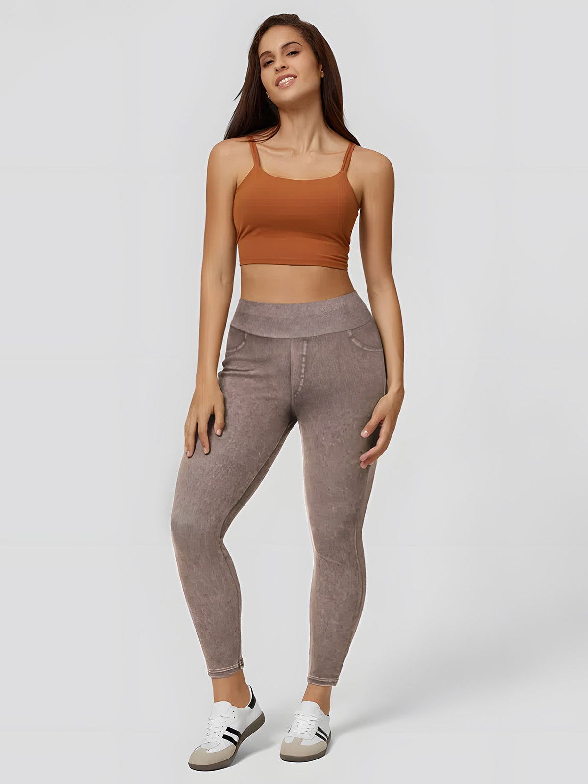 Women's High-Rise Skinny Jeggings – Pull-On Denim Look