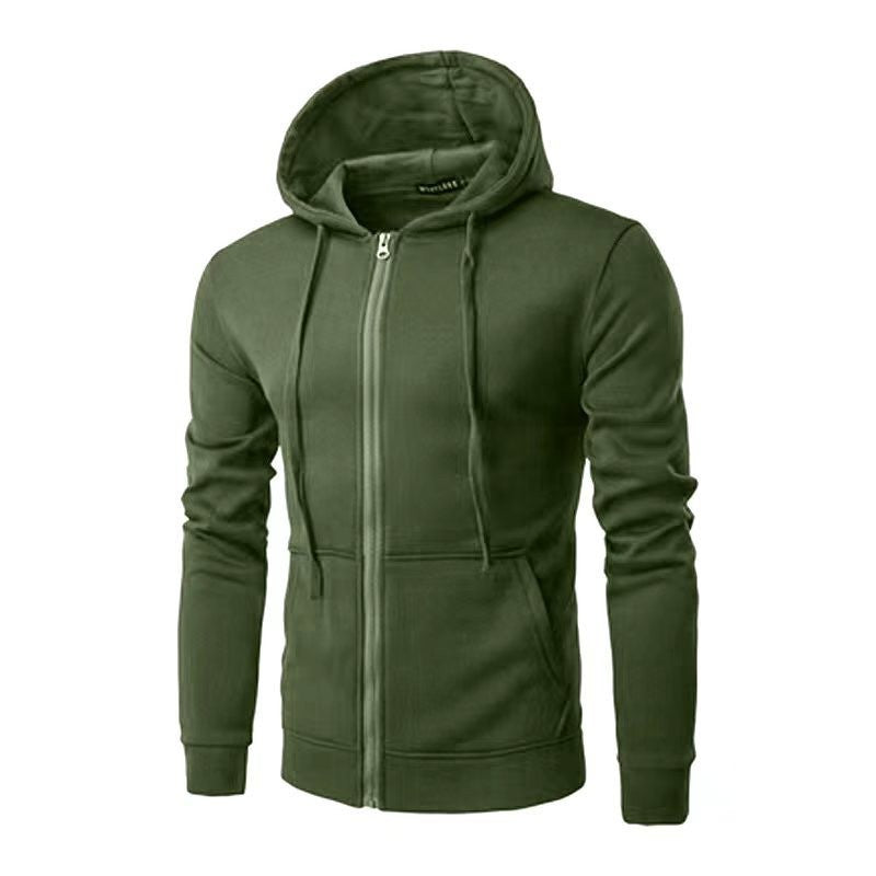 Men's Zip Hoodie – Tailored Slim Fit
