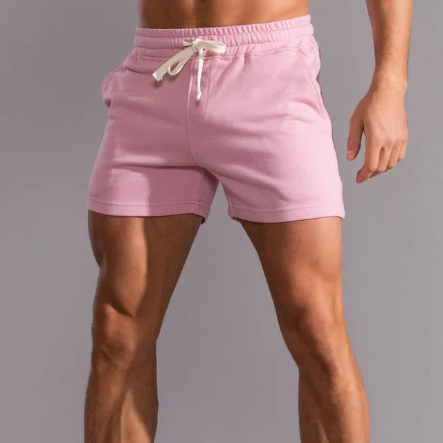 Men's Cotton Jogger Shorts – Relaxed Utility Pocket Fit