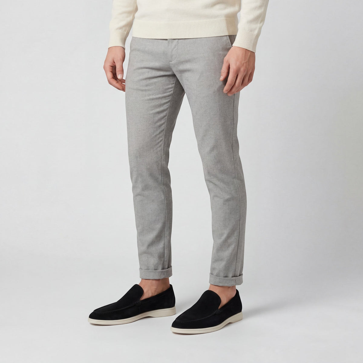Men's Suede Loafer – Slip-On Matte Finish