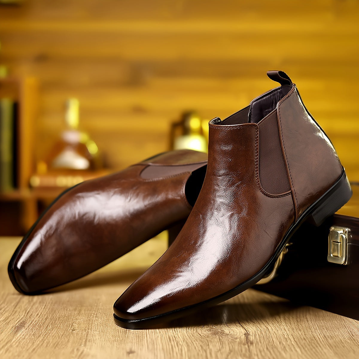 Men's Chelsea Boot – Pointed Toe High Shaft