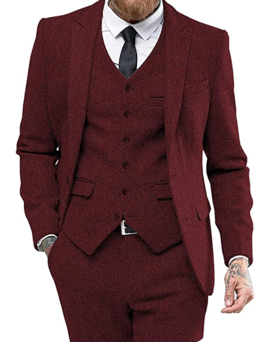 Men's Three-Piece Suit – Tailored Modern Fit