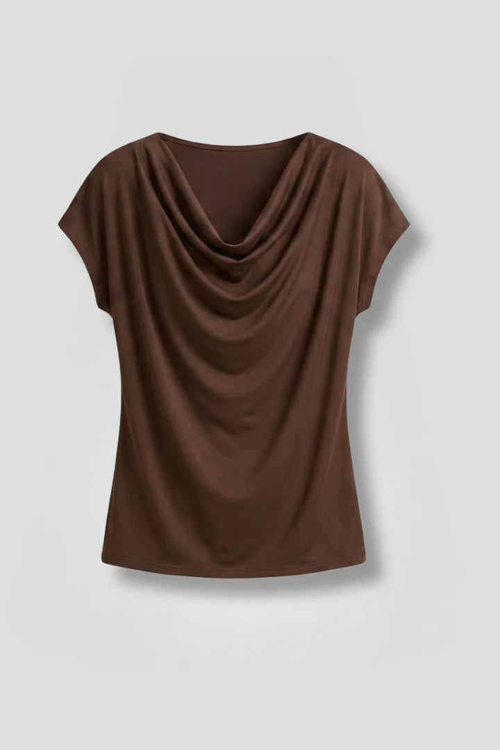 Women's Relaxed Short-Sleeve Tee – Clean Minimal Lines