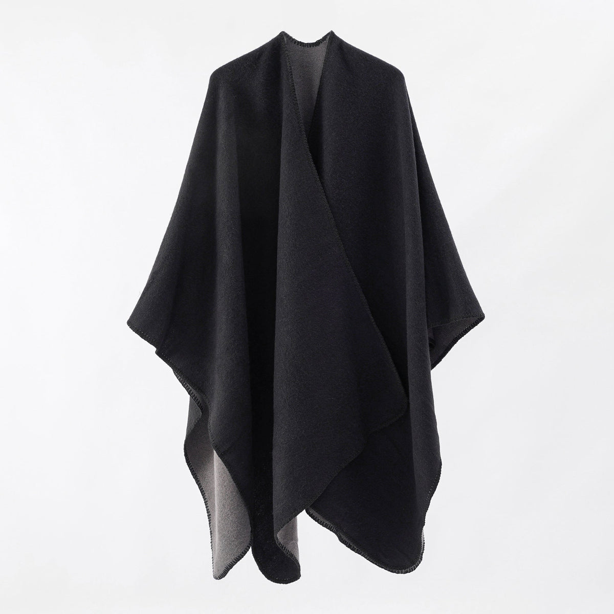 Women's Cashmere Square Scarf – Oversized Minimal Edge