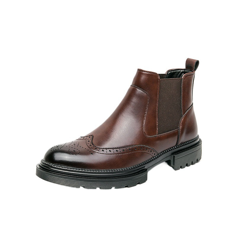 Men's Ankle Boot – Tonal Stitch Detail