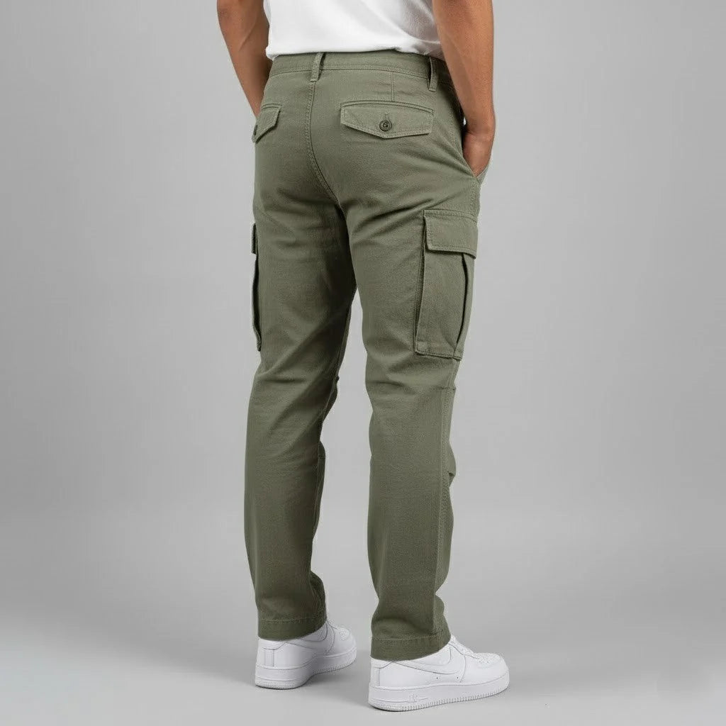 Men's Cargo Pants – Relaxed Drawstring Fit