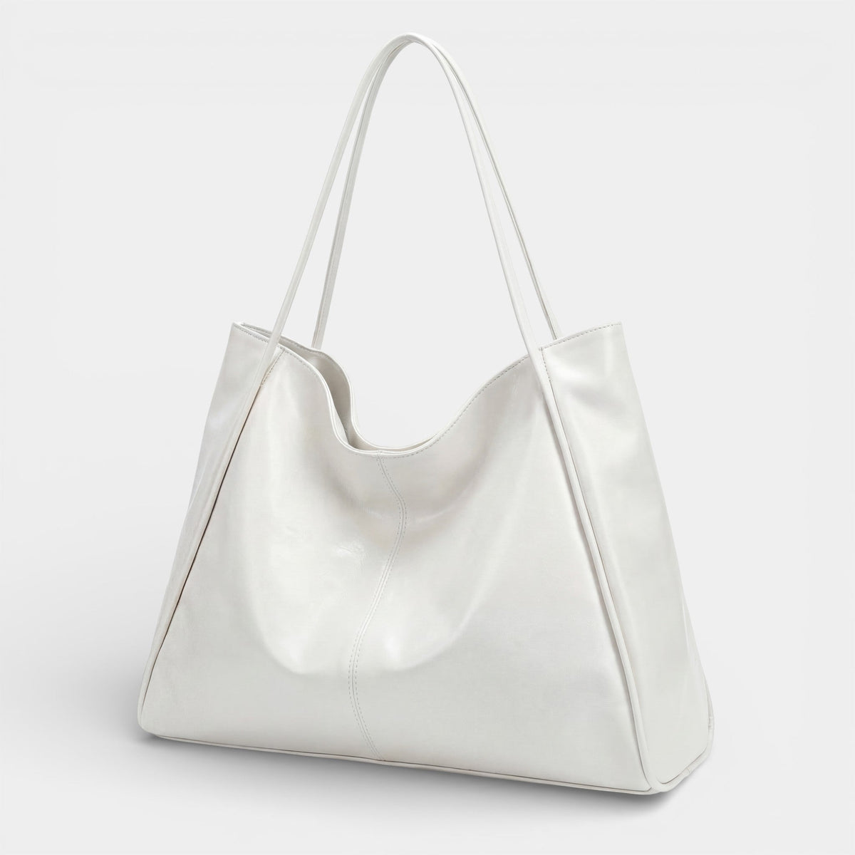 Women's Vintage-Style Tote Bag – Structured Shoulder Carry