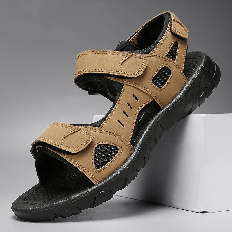 Men's Hiking Sandal – Mesh Panel Adjustable Straps
