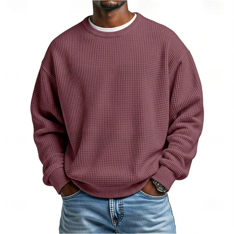 Men's Crewneck Sweatshirt – Relaxed Pullover Fit