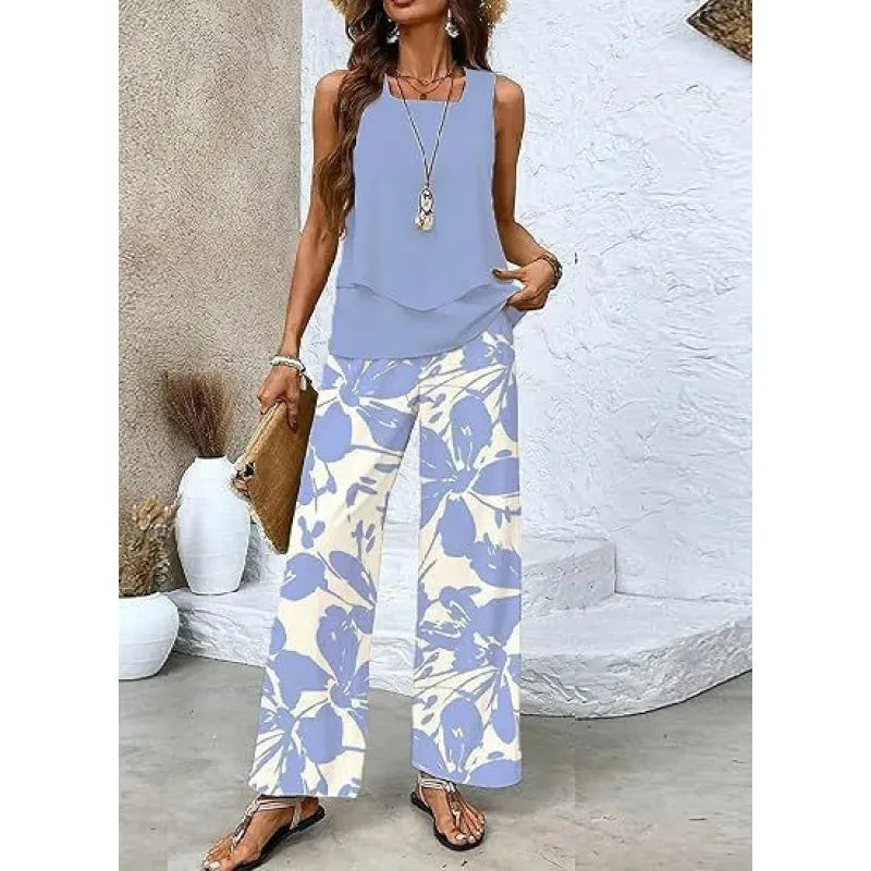 Women's Vest and Pants Set – Relaxed Tailored Fit