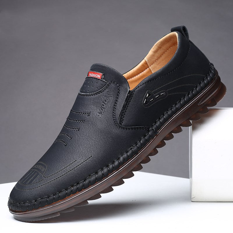 Men's Leather Loafers – Whipstitch Moccasin Welt