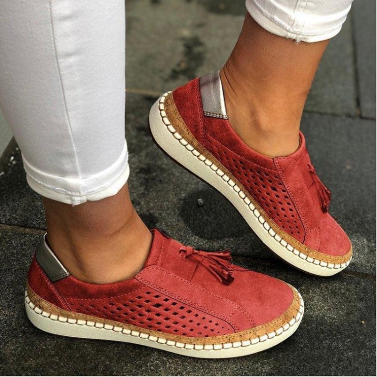 Women's Arch Support Slippers – Cushioned Low-Profile Sole