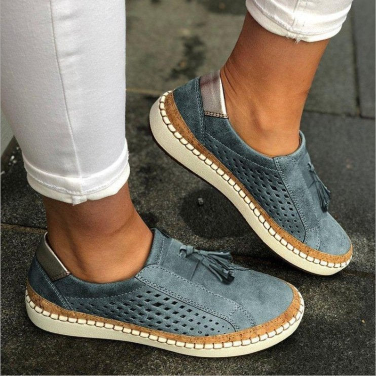 Women's Arch Support Slippers – Cushioned Low-Profile Sole