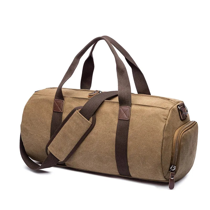 Men's Duffel Bag – Large Waxed Canvas Carryall