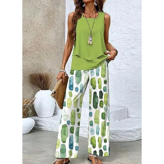 Women's Vest and Pants Set – Relaxed Tailored Fit