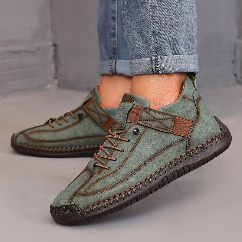 Women's Lace-Up Ankle Boot – Hand-Stitched Sole