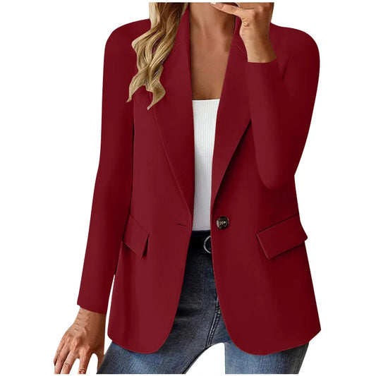 Women's Cardigan Jacket – Unstructured Open-Front Fit