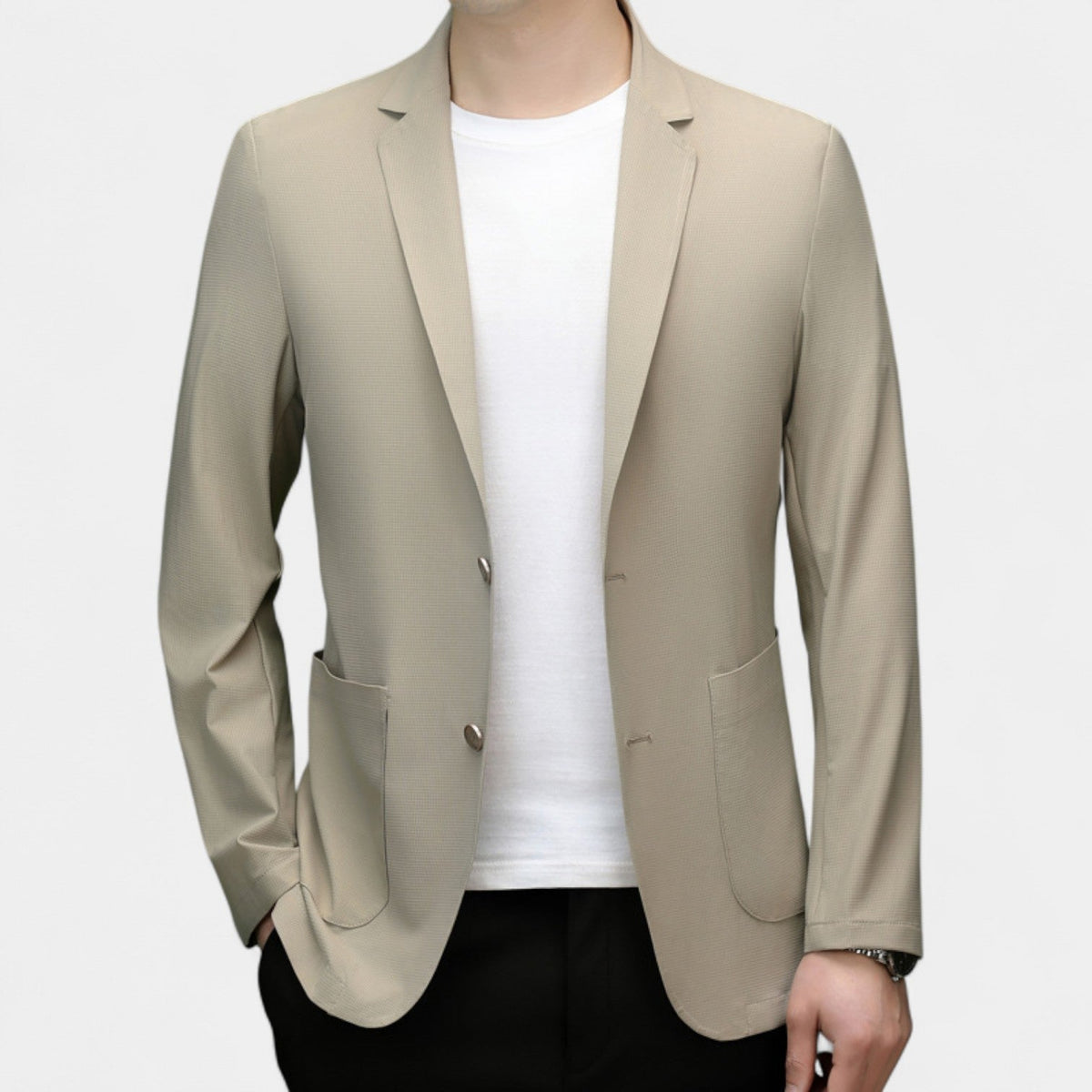Men's Lightweight Blazer – Fluid Tailored Fit