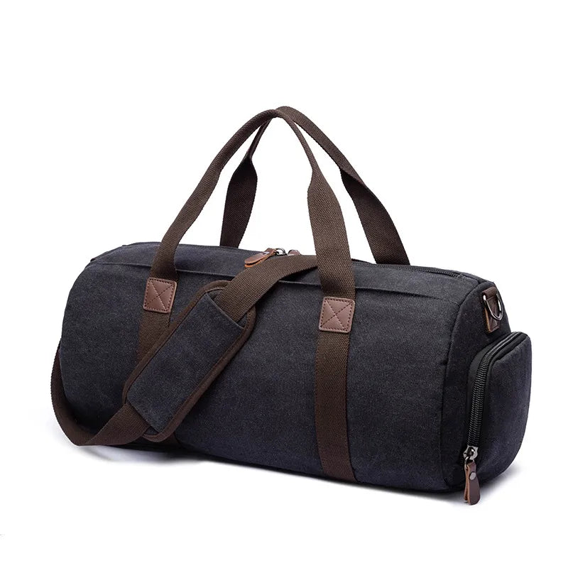 Men's Duffel Bag – Large Waxed Canvas Carryall