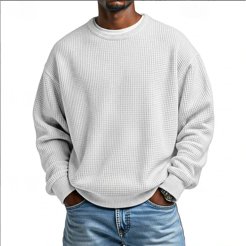 Men's Crewneck Sweatshirt – Relaxed Pullover Fit