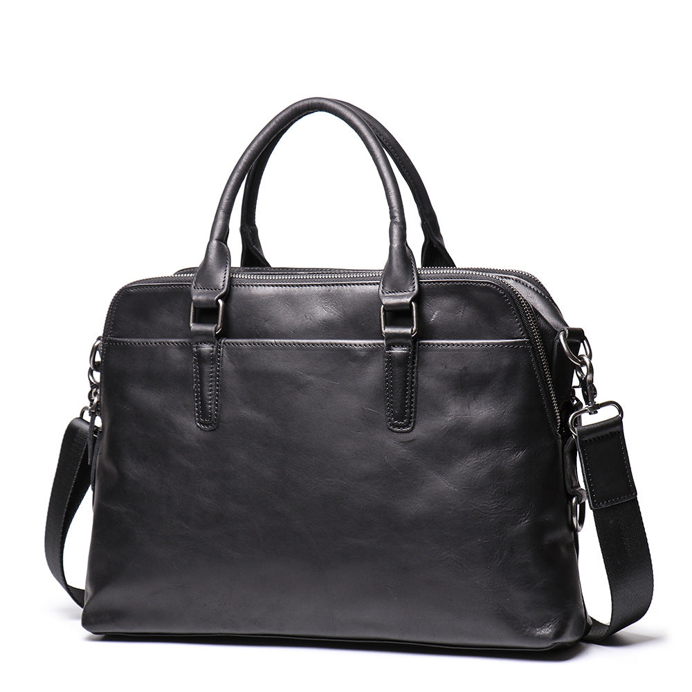 Men's Leather Briefcase – Structured Laptop Carry