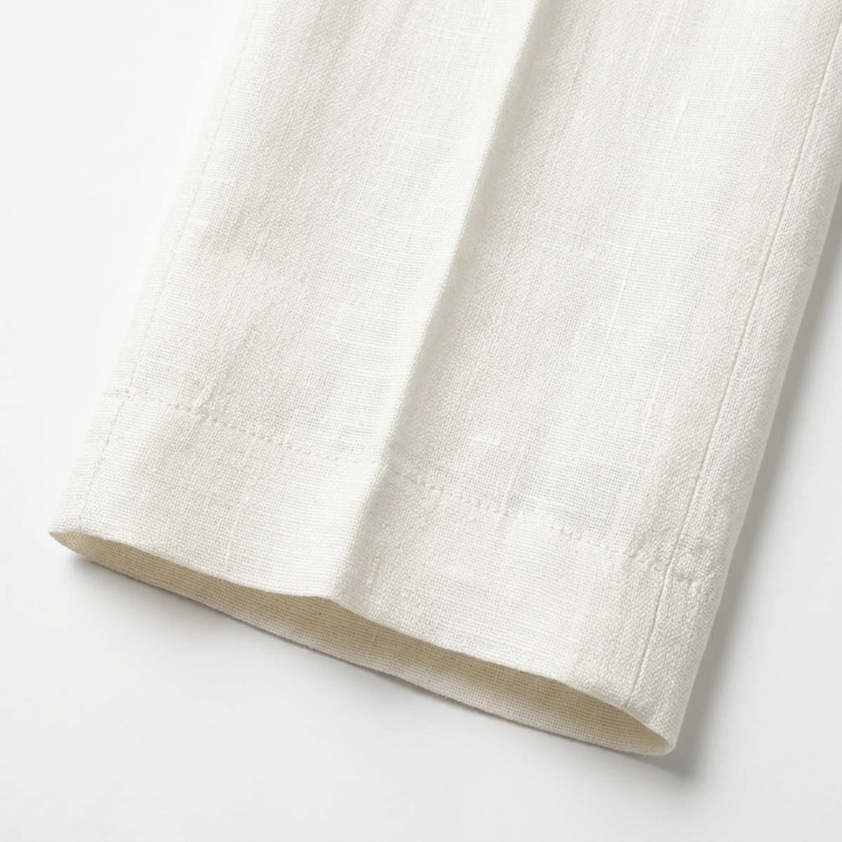 Men's Linen Dress Pants – Double Pleat Side Adjusters