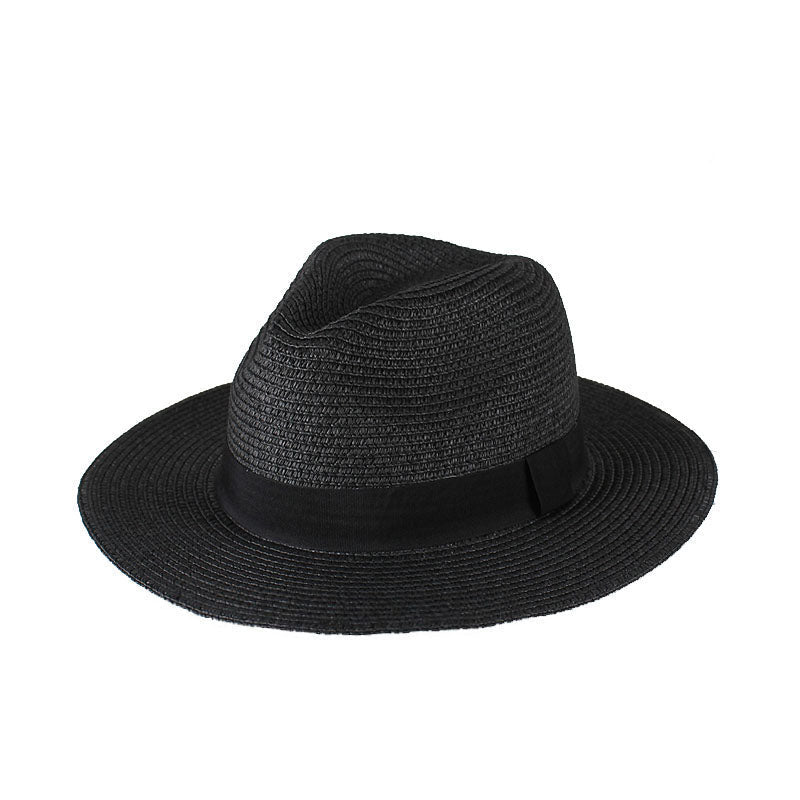 Women's Wide Brim Straw Hat – Structured Panama Crown