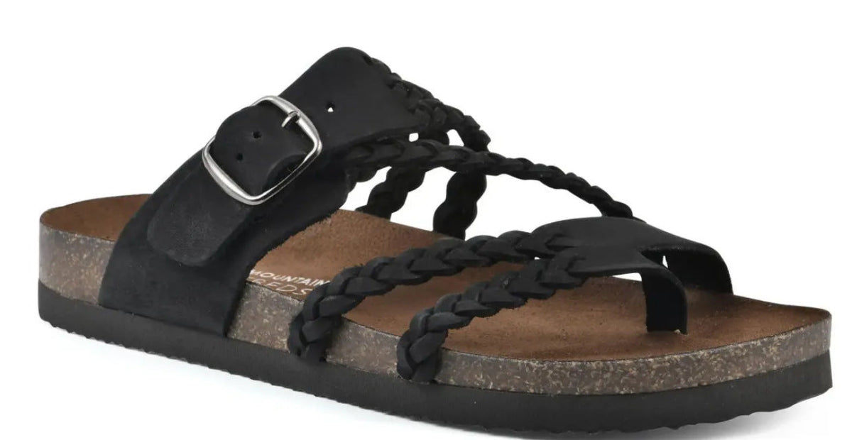 Women's Braided Toe-Post Sandals – Adjustable Ankle Buckle