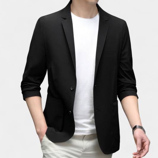 Men's Lightweight Blazer – Fluid Tailored Fit