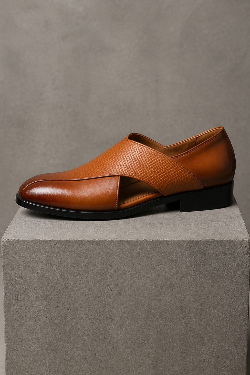 Men's Slip-On Fisherman Sandal – Crossover Strap
