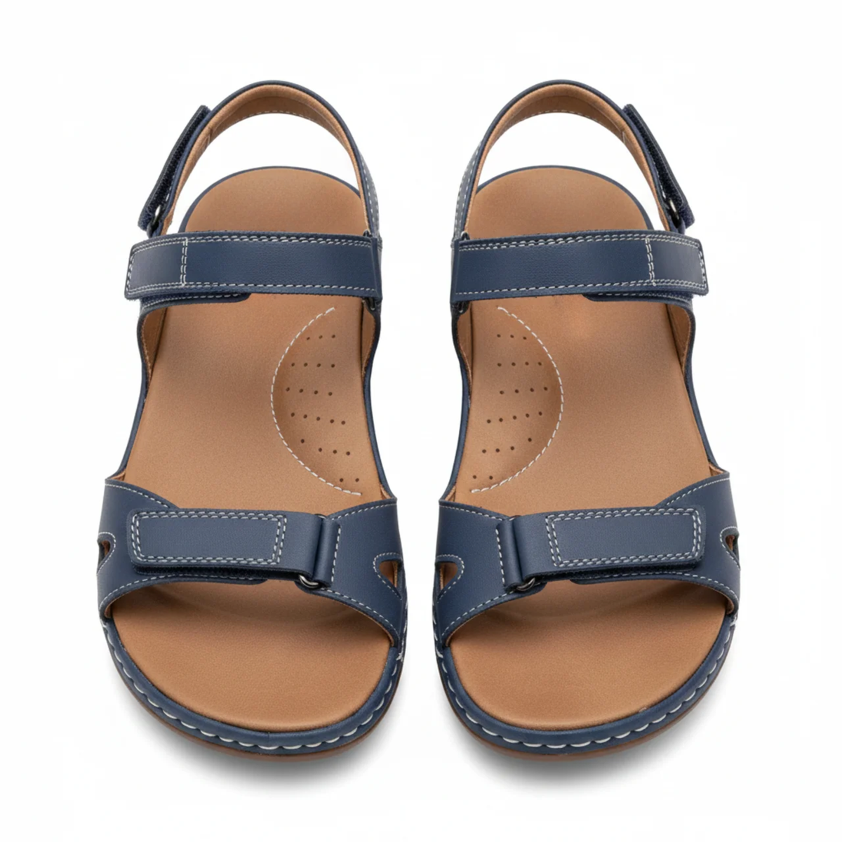 Women's Walking Sandal – Adjustable Hook-and-Loop Straps