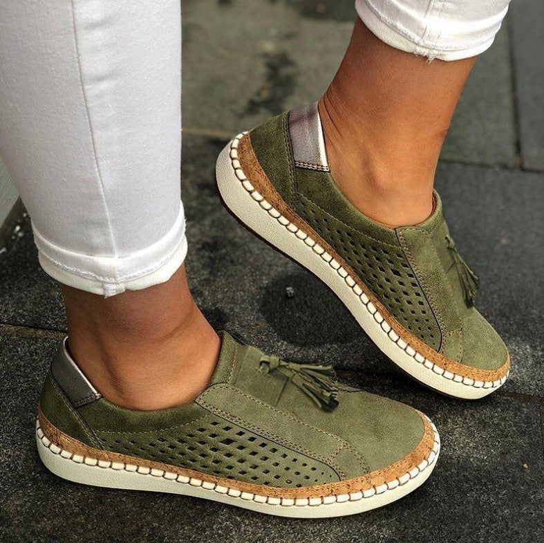 Women's Arch Support Slippers – Cushioned Low-Profile Sole