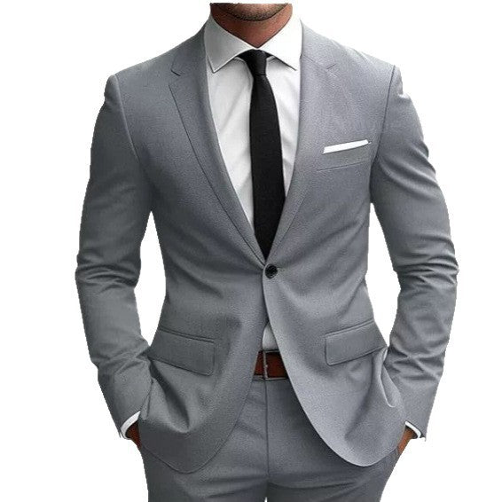 Men's Linen Blazer Set – Slim Tailored Fit
