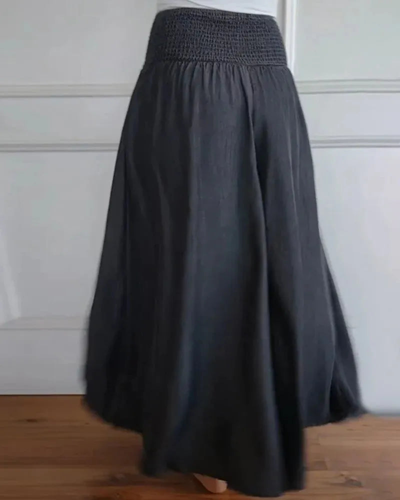 Women's Wide-Leg Pants – High-Rise Relaxed Fit