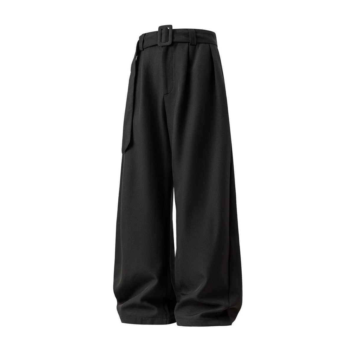 Men's Wide-Leg Dress Pants – Fluid Viscose-Blend Drape