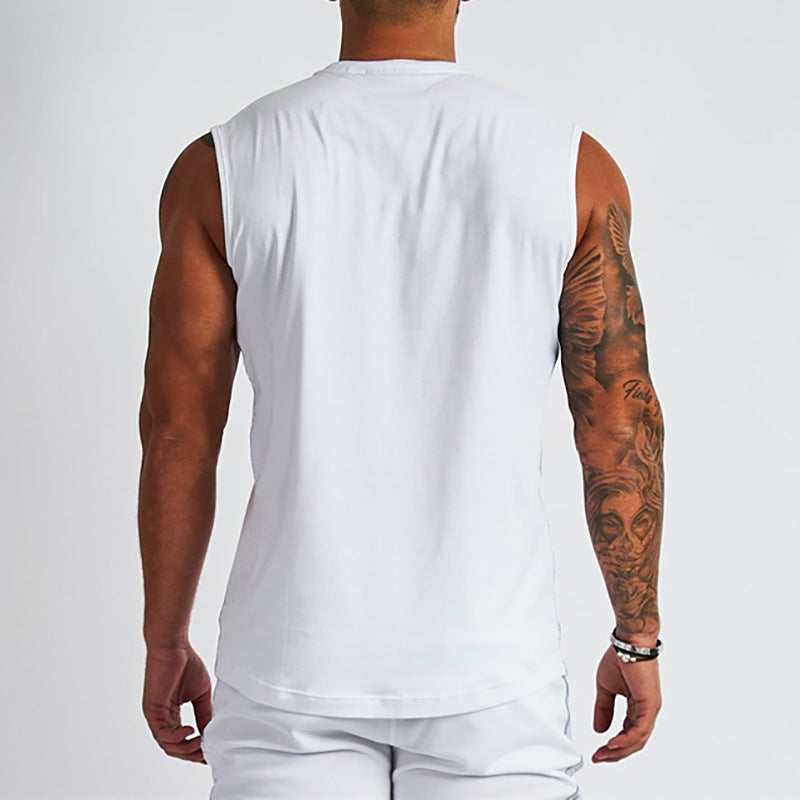Men's Training Vest – Sleeveless V-Neck Cut