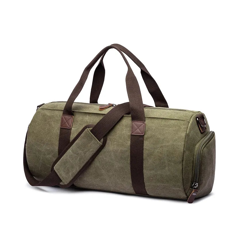 Men's Duffel Bag – Large Waxed Canvas Carryall