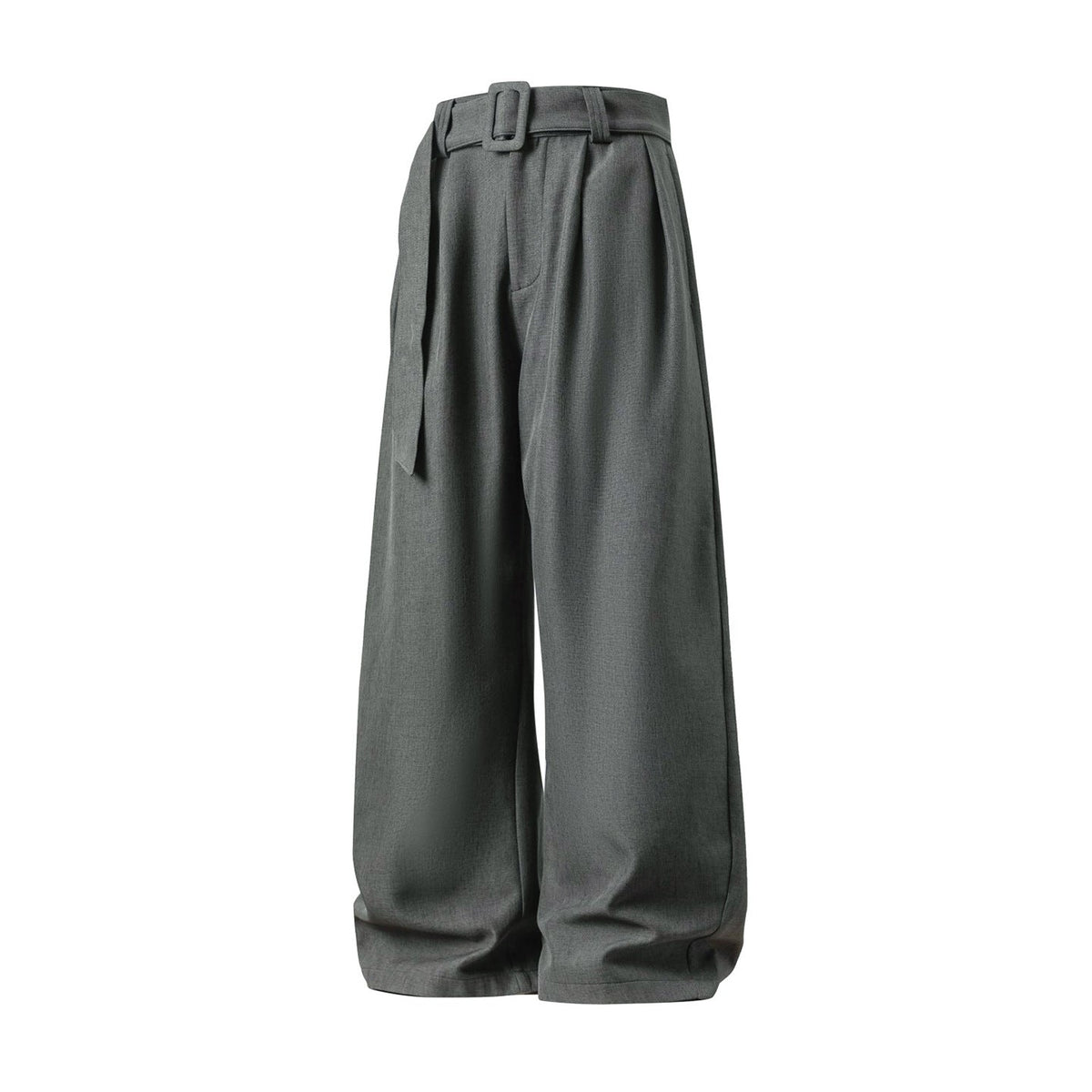 Men's Wide-Leg Dress Pants – Fluid Viscose-Blend Drape