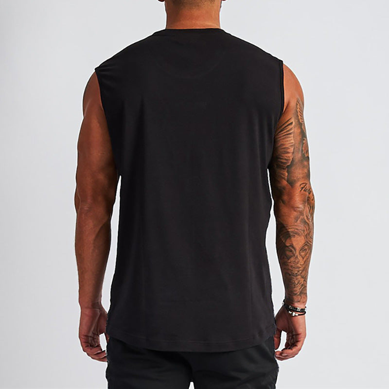 Men's Training Vest – Sleeveless V-Neck Cut