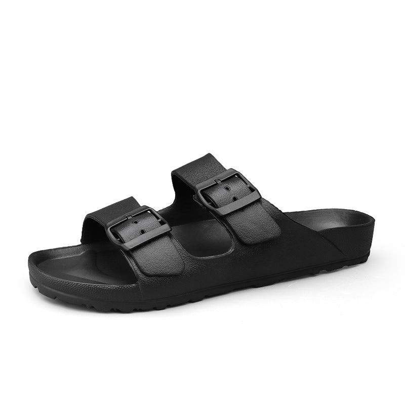 Men's EVA Slides – Double Buckle Contoured Footbed