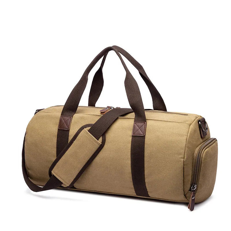Men's Duffel Bag – Large Waxed Canvas Carryall