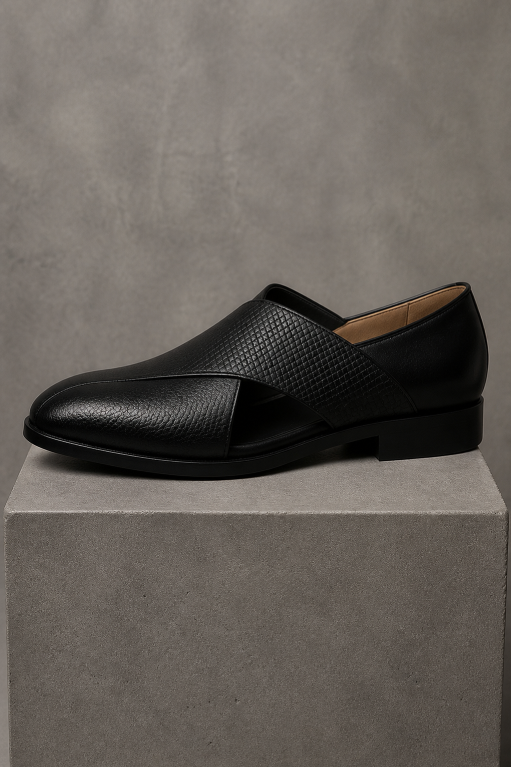 Men's Slip-On Fisherman Sandal – Crossover Strap