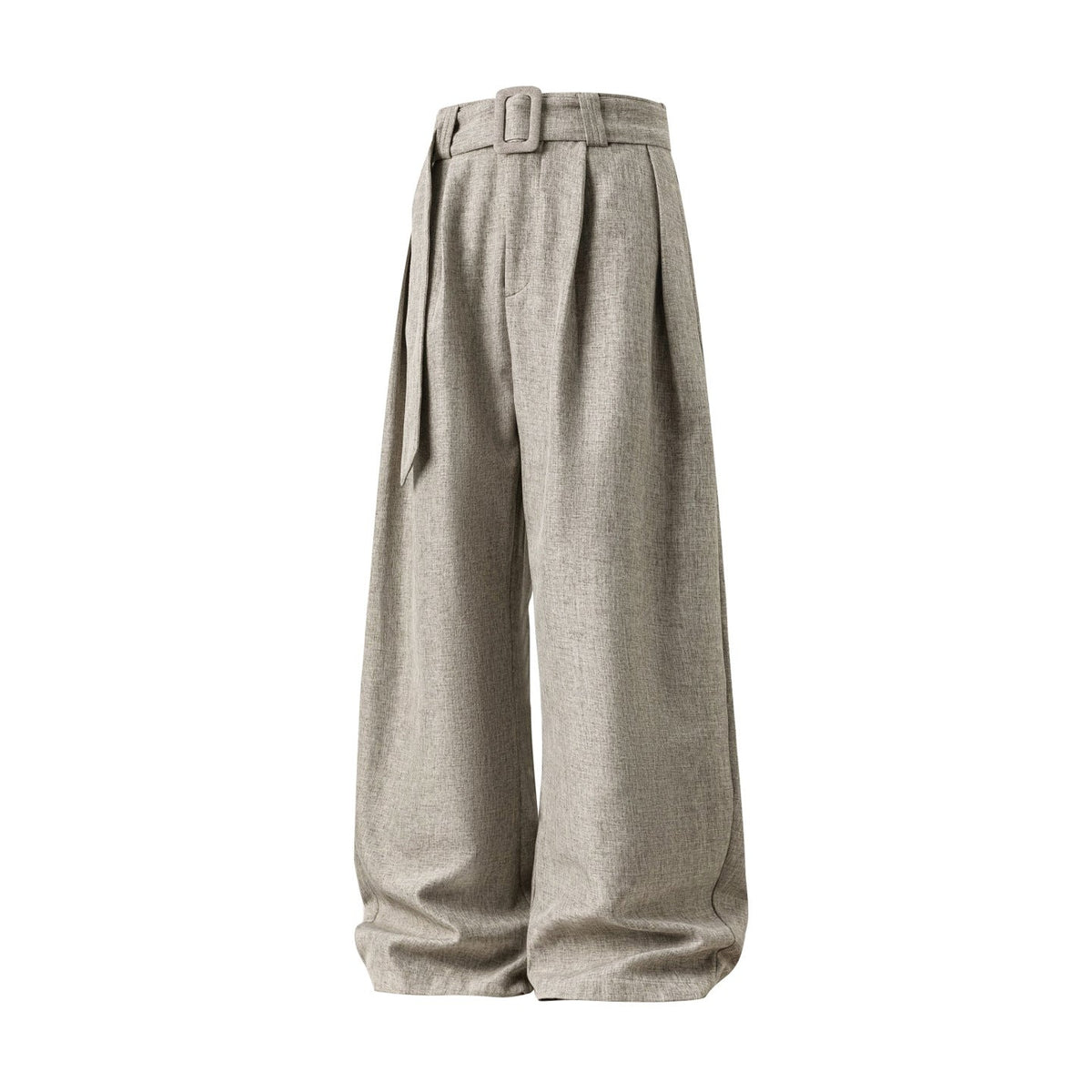 Men's Wide-Leg Dress Pants – Fluid Viscose-Blend Drape