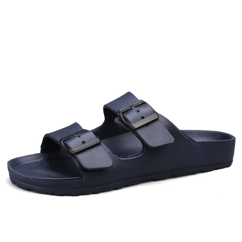 Men's EVA Slides – Double Buckle Contoured Footbed