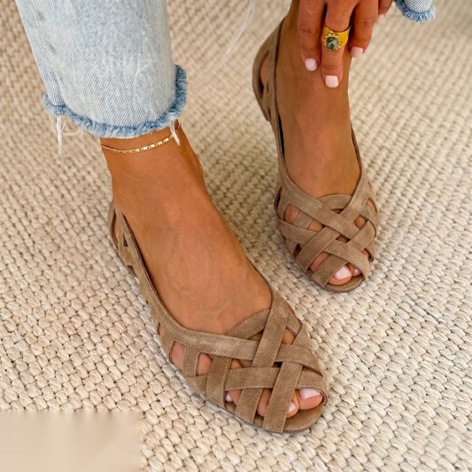 Women's Slip-On Sandal – Cushioned Flexible Sole