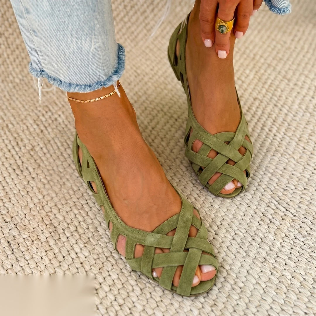 Women's Slip-On Sandal – Cushioned Flexible Sole