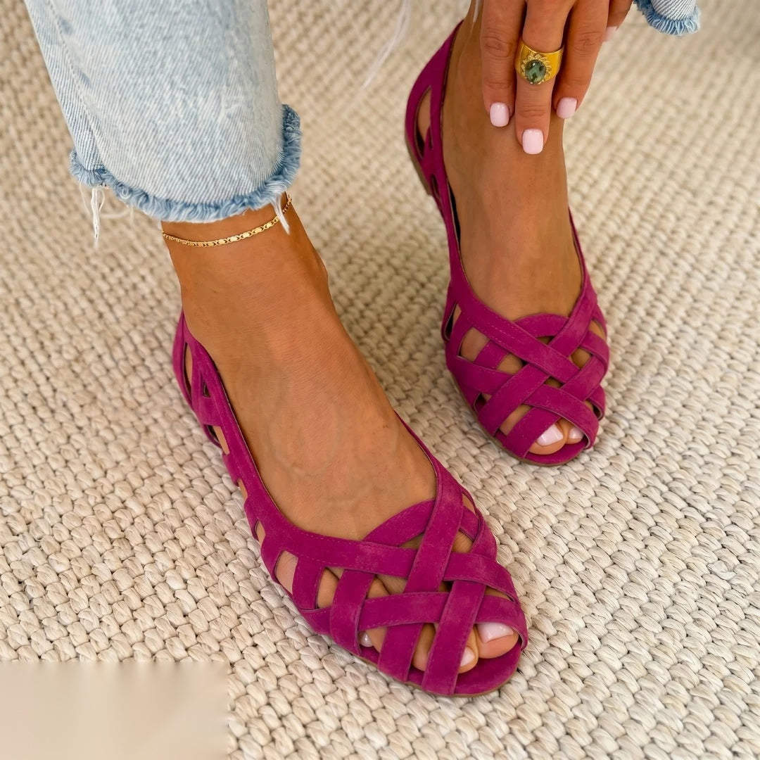 Women's Slip-On Sandal – Cushioned Flexible Sole