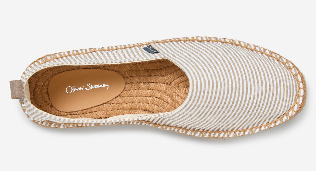 Men's Cotton-Linen Espadrilles – Hand-Coiled Jute Sole