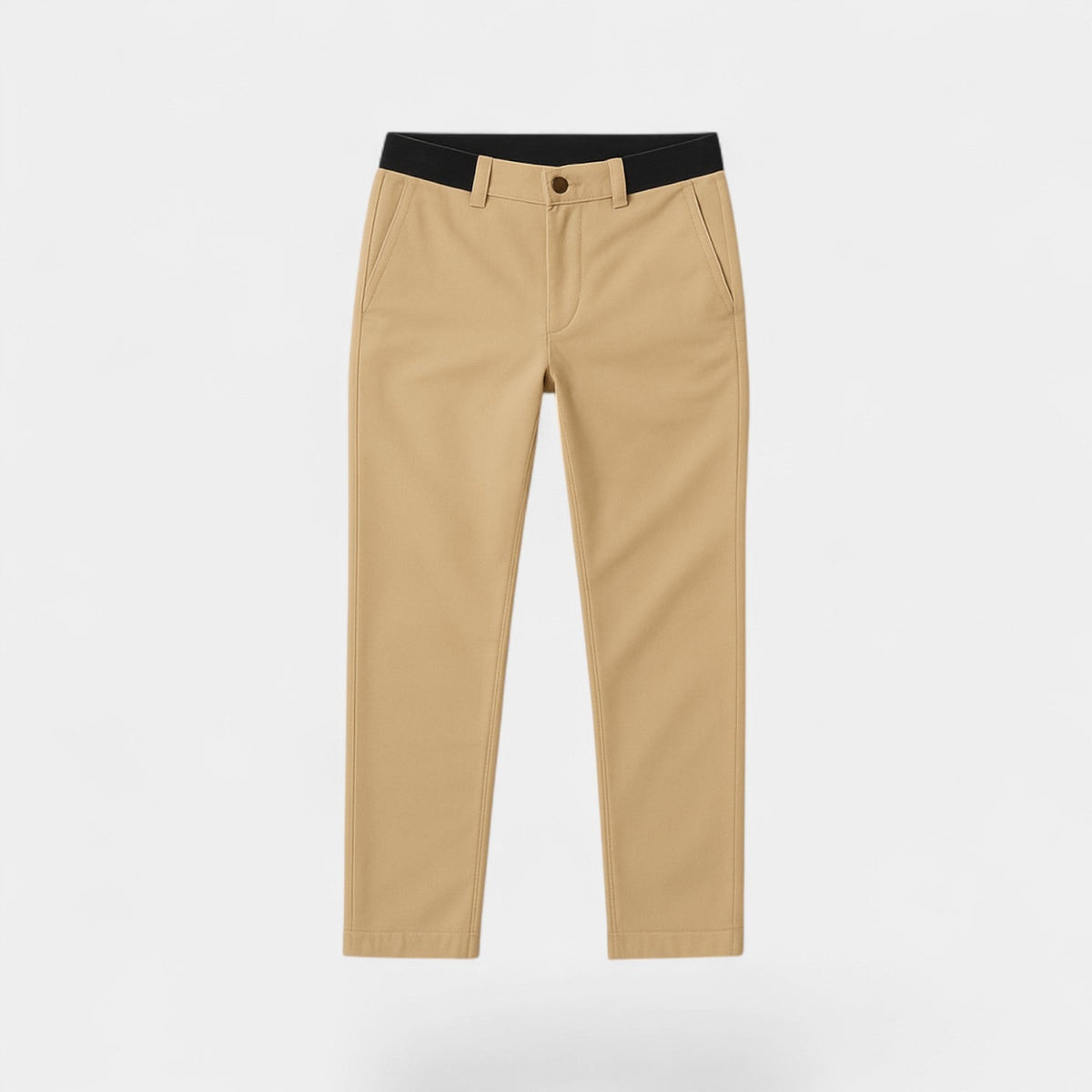 Men's Stretch Cotton Chino Pants – Slim Tapered Fit