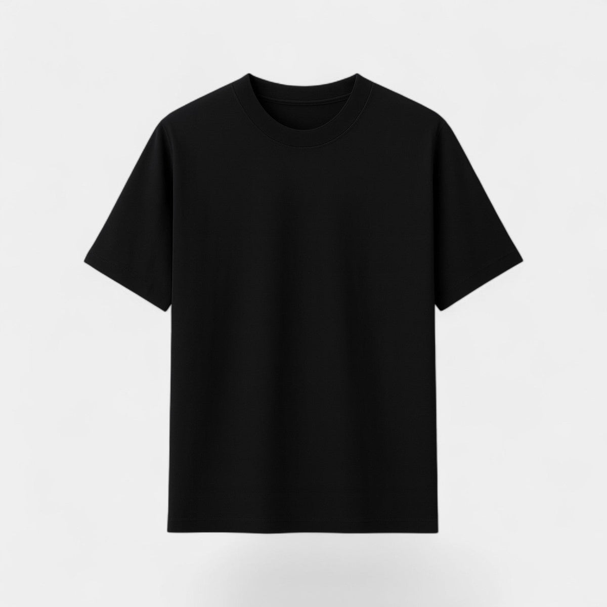 Men's Slim Cotton T-Shirt – Classic Crew Neck